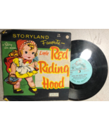 LITTLE RED RIDING HOOD (1962) 78 RPM Peter Pan record in sleeve VG+ - $20.73 CAD