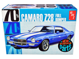 Skill 2 Model Kit 1970 1/2 Chevrolet Camaro Z28 Full Bumper 1/25 Scale Model AMT - £35.76 GBP