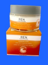 Ren Clean Skincare Overnight Glow Dark Spot Sleeping Cream 1.7 Oz New in Box - £31.15 GBP