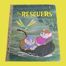 The Rescuers A Little Golden Book Walt Disney 1977 Hardcover Little Childs Book - $5.86