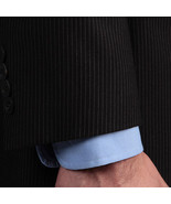 Geoffrey Beene Men&#39;s Black Thin Stripe Suit Separate Coat 42R NEW - $48.12 CAD