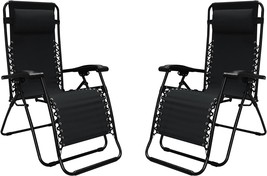 Sports Infinity Zero Gravity Chair (2 Pack), Black, Caravan Canopy 80009... - £114.25 GBP