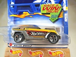 2002 Hot Wheels Mainline/Collector #144 JEEPSTER Yellow w/Chrome 5 Spoke Wheels - £5.48 GBP