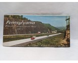 Vintage 1973 Pennsylvania Official Transportation Map - £18.91 GBP
