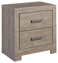 Culverbach - Gray - Two Drawer Night Stand - $4,110.85 MXN