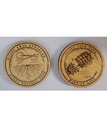2 COPENHAGEN LIMITED EDITION HISTORY PROMO WOOD COASTERS #5 &amp; #6 OF SET ... - $6.99