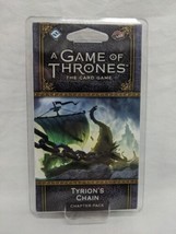 A Game Of Thrones The Card Game Tyrions Chain 2nd Edition Chapter Pack - $26.72