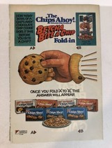 1987 Nabisco Chips Ahoy Cookies Print Ad Advertisement pa21 - £7.56 GBP