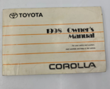 1998 Toyota Corolla Owners Manual Handbook OEM A01B34038 - £21.64 GBP