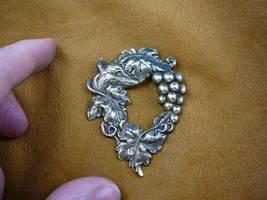 (#B-fox-100) Fox red graped vine grape foxes wild dog pin pendant jewelr... - $19.62