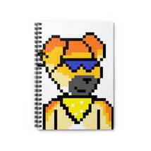 Dog Puppy Pet Animal Spiral Notebook - Ruled Line - £11.24 GBP