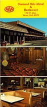 Vintage Diamond Hills Motel Utah Multi View Panorama Dexter Press Long P... - $14.95