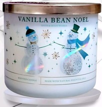 Bath &amp; Body Works New VANILLA BEAN NOEL 3-Wick Candle 14.5 oz - $479.25 MXN