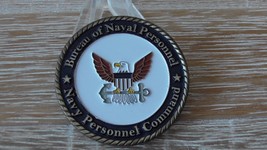 USN Bureau Of Naval Personnel Challenge Coin #787Y - $166.26 MXN