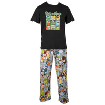 Rick and Morty All The Ricks Sleep T-Shirt and Pant Set Multi-Color - £35.91 GBP+