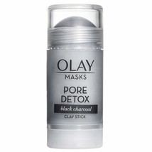 Face Mask by Olay, Clay Charcoal Facial Mask Stick, Pore Detox Black Charcoal, S - £11.18 GBP