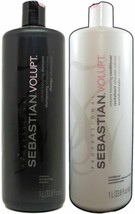 Sebastian - Volupt Volume Shampoo and Conditioner 33.8oz Liter Duo - £39.46 GBP