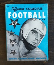 1954 Official Collegiate Football Record Book Dick Carr Columbia - $12.86