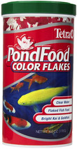 Tetra PondFood Color Flakes Koi and Goldfish Food 6 oz Tetra PondFood Color Flak - £14.26 GBP