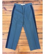 Vintage 1955 US Military Officer Army 100% Wool Serge Dress Slacks Pants... - £31.51 GBP