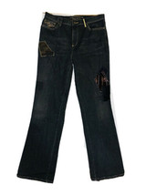 Lauren Ralph Lauren Patch Work Denim Jeans Women&#39;s Size 8 - £31.47 GBP