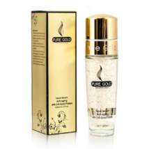 Pure Gold Anti-Aging Face Serum Fine Lines Treatment with 24K Gold Flakes - £38.98 GBP
