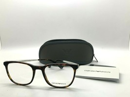 NEW Emporio Armani Eyeglasses EA 3153 5026 TORTOISE/SILVER 53-20-140MM - $58.17