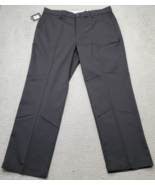 Tourney Golf Performance Pants Men&#39;s 36x30 Black Moisture Wicking Stretc... - $29.41