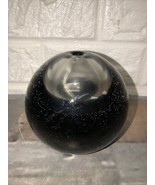Made In Poland Black Sphere “Candle” Wick Holder Kerosene Liquid - $54.25 CAD