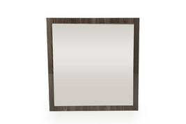 41 Inch Grey MDF Glass And Veneer Mirror - €326,96 EUR