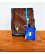 Italian Football Federation Soccer Pleather Crossbody Satchel Federcalci... - $34.99