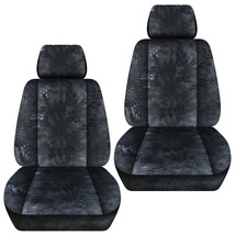 Front set car seat covers fits Toyota Tundra 2007-2021  Choice of 7 colors - $1,511.50 MXN