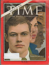 Time Magazine January 6 , 1967 Twenty Five And Under Man of the Year - £1.59 GBP