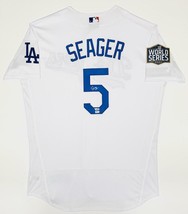 COREY SEAGER Autographed Dodgers Authentic World Series Jersey FANATICS - £564.84 GBP