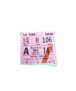 Vintage ZORBA The Musical 1984 Ticket Stub - €17,28 EUR