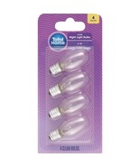 3 PACKS Total Home Clear Night Light Bulbs, 4 w, 12 ct Total bulbs - $220.70 MXN