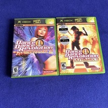 Dance Dance Revolution Ultramix 2 + 3 Original Xbox Lot - Tested! - £11.56 GBP