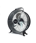 Vie Air 12 Inch High Velocity Dual Speed Retro Metal Drum Fan - $100.99