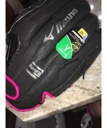 New MIZUNO J. Finch Girls Youth 7-8 Black Pink Softball Baseball RHT Rig... - €68,36 EUR