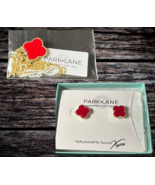 Parklane LANA Necklace And Earrings Set - Red - Free Shipping - $48.25 CAD