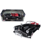 1949 Buick Roadmaster Black with Red Interior 1/18 Diecast Model Car by ... - £71.32 GBP