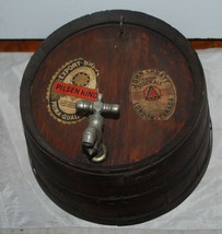 wood keg barrel end john Labatt + Pilsen brewing Company London Canada OLD - £186.84 GBP