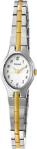 NEW* Pulsar PC3011 Women&#39;s White Dial Stainless Steel Two-Tone Band Watch - £39.96 GBP
