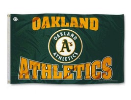 Oakland Athletics A&#39;s Flag 3x5ft Banner Polyester Baseball Athletics001 - £15.44 GBP