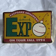 1994 Hallmark Keepsake Ornament Expo Corporation Company Lapel Hat Pin P... - $7.95