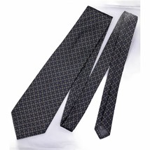 Robert Talbott Tie 100% Silk Necktie Gray Yellow Check Pattern Mens 58&quot;L... - £12.41 GBP