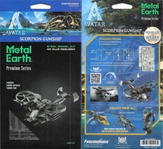 Avatar - The Way of Water Scorpion Gunship Metal Earth ICONX Steel Model Kit NEW - £20.80 GBP