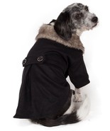 Buttoned 'Coast-Guard' Fashion Faux-Fur Pet Dog Coat Jacket - $24.74