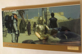 Star Wars Widevision Trading Card 1997 #16 Tatooine Mos Eisley Luke Skywalker - $2.48