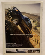 2003 Toyota Tacoma 4x4 When Your Life Path  Vintage Print Ad - £3.92 GBP